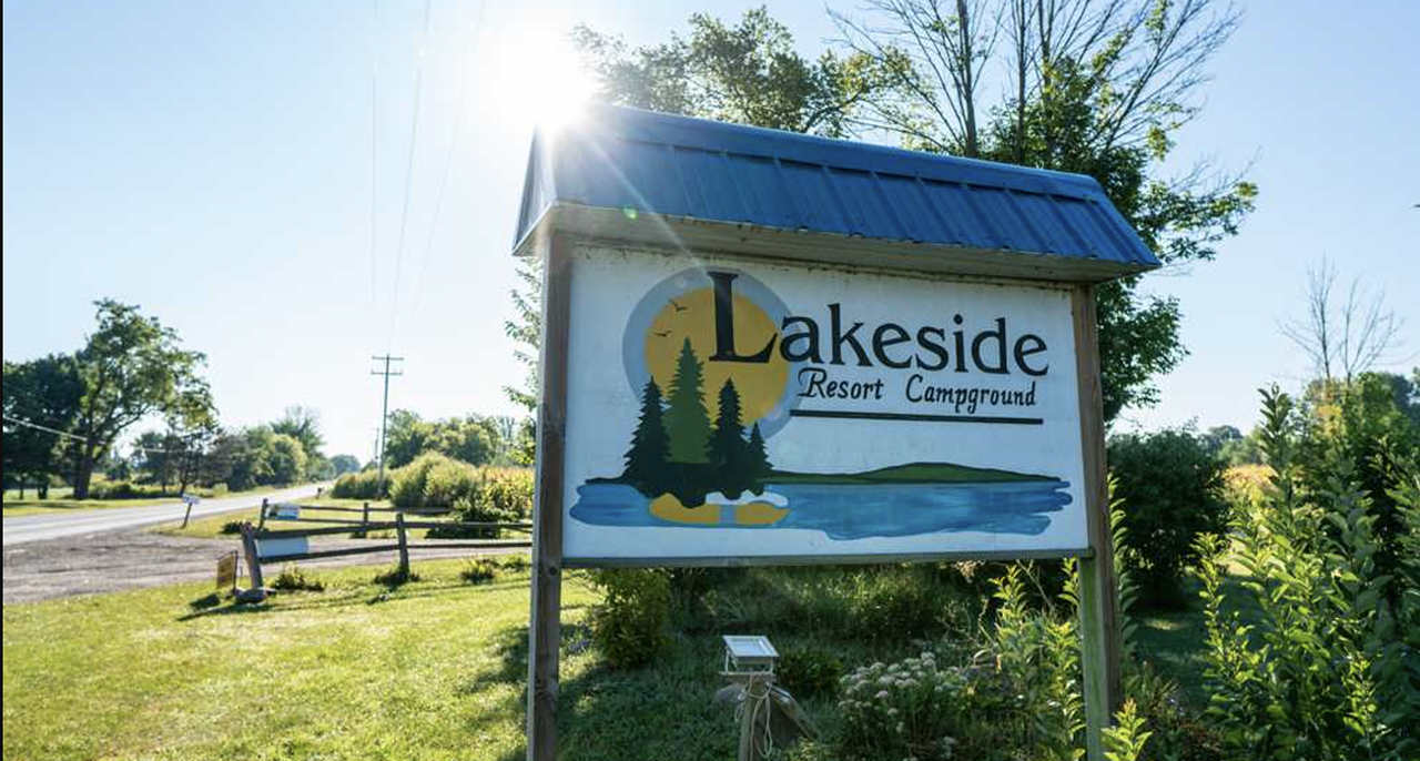 welcome to lakeside resort campground in iona mi